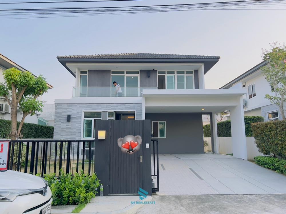 For SaleHouseRama5, Ratchapruek, Bangkruai : House for sale : Mantana Westgate 4beds 4parking (New house) close to MRT ,Central 12.5 MB