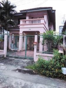 For RentHouseMahachai Samut Sakhon : Single house, Wiset Suk Nakhon Samae Dam Village, 50 square wah.