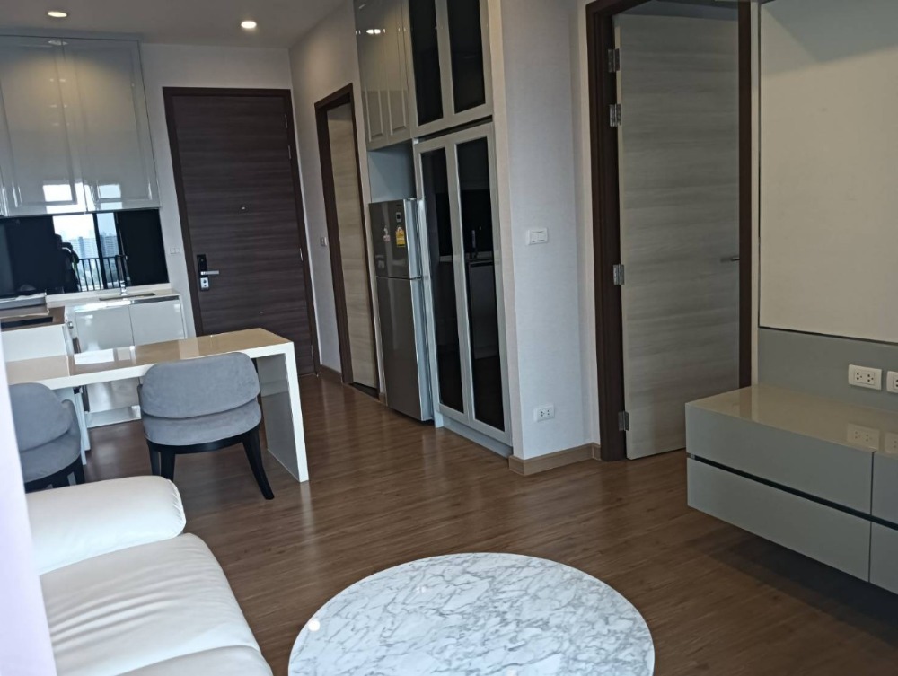 For RentCondoBang Sue, Wong Sawang, Tao Pun : 📌Chewathai Residence Bang Pho 🛁1 bedroom/1 bathroom 🛌17th floor 🛋️Size 44.87 sqm.
