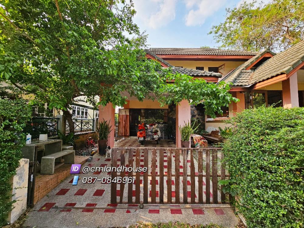 For SaleHouseChiang Mai : House for sale in a prime location near world-class flora and fauna, close to the airport 8 km., near CMU-Nimman-Suan Dok, only 10 km. suitable for making a pool villa, able to use Air bnb.