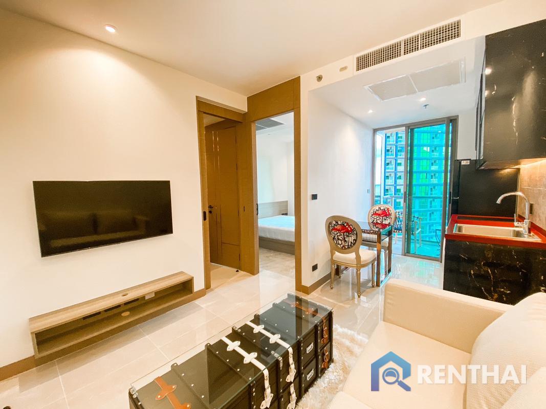For SaleCondoPattaya, Bangsaen, Chonburi : The riviera ocean drive for rent 1  bedroom sea view