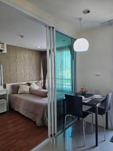 For RentCondoRatchadapisek, Huaikwang, Suttisan : Cant be late 🔥🔥🔥 For rent KES Ratchada, beautiful room exactly as shown in the picture. Fully furnished + washing machine‼️Ready to move in (Responds to chat very quickly)