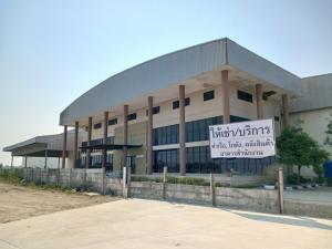 For RentWarehouseChachoengsao : BS1330 Big warehouse for rent Many sizes starting at 3,500 sq m..Bang Pakong area, Chachoengsao, convenient travel, next to the main road, near Burapha Withi Expressway.