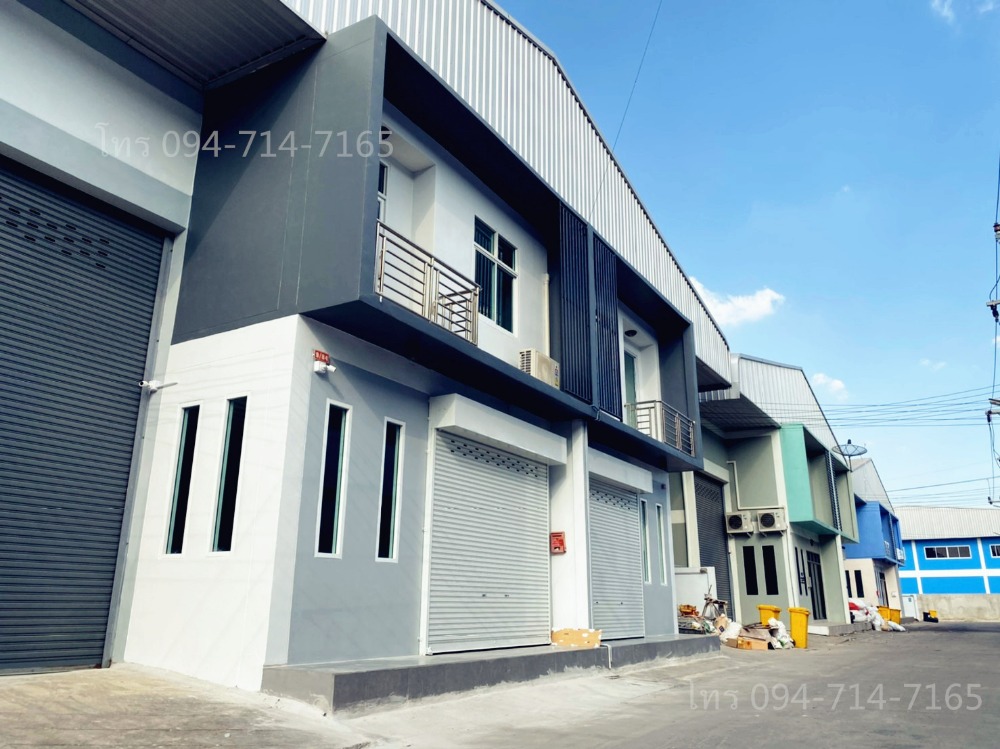 For SaleFactoryEakachai, Bang Bon : 96 sq.wa Minifactory/Miniwarehouse in Samutsakorn, RAMA II road, EKKACHAI area, BANGBON area for SALE