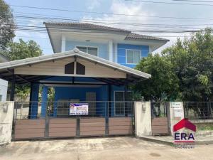 For RentHousePattaya, Bangsaen, Chonburi : L081055 For rent, detached house project Country Home Lake and Park Chonburi