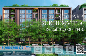 For RentCondoSukhumvit, Asoke, Thonglor : Rent Vtara Sukhumvit 36, room size 60 sq m, price 32,000 baht 🔥🔥🔥