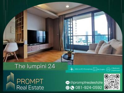 For RentCondoSukhumvit, Asoke, Thonglor : PROMPT *Rent* The lumpini 24 - (Sukhumvit) - 54.3 sqm #BTSPhrom Phong