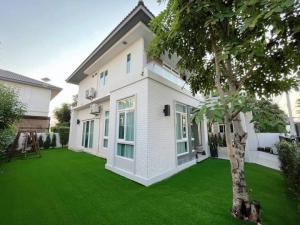 For RentHouseBangna, Bearing, Lasalle : WW24168 For rent #Single house, Manthana Village 2, Bangna Km. 7, Soi Mueang Kaew 7. #Near Mega Bangna #Muang Kaew area