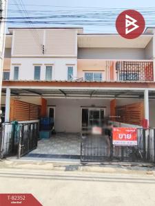 For SaleTownhousePattaya, Bangsaen, Chonburi : Townhouse for sale Dee House Village, Napa, Chonburi, ready to move in.