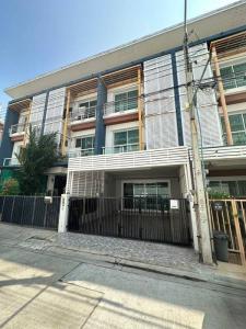 For RentHouseChaengwatana, Muangthong : ⚡ For rent, 3-story townhome, Chuan Chuen Modus Vibhavadi, near BTS, size 19.90 sq m. ⚡