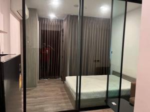 For RentCondoRatchadapisek, Huaikwang, Suttisan : FOR RENT>> Brown Condo Ratchada 32>> Soi Ratchadaphisek 32, 3rd floor, fully furnished, ready to move in, convenient travel, near MRT Lat Phrao #LV-MO215