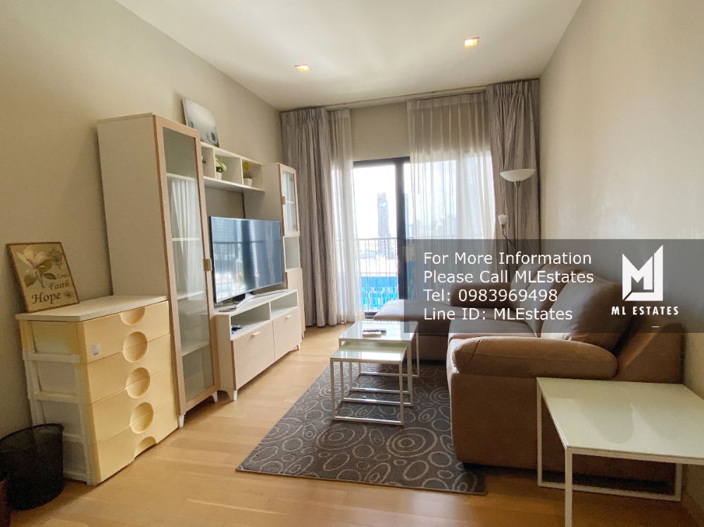 For SaleCondoSukhumvit, Asoke, Thonglor : For sale Noble Reveal 1 bed 52 sqm fully furnished front view 18th floor BTS Ekkamai.