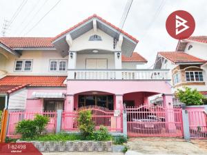 For SaleHouseRathburana, Suksawat : Single house for sale fortress village Phra Samut Chedi, Samut Prakan
