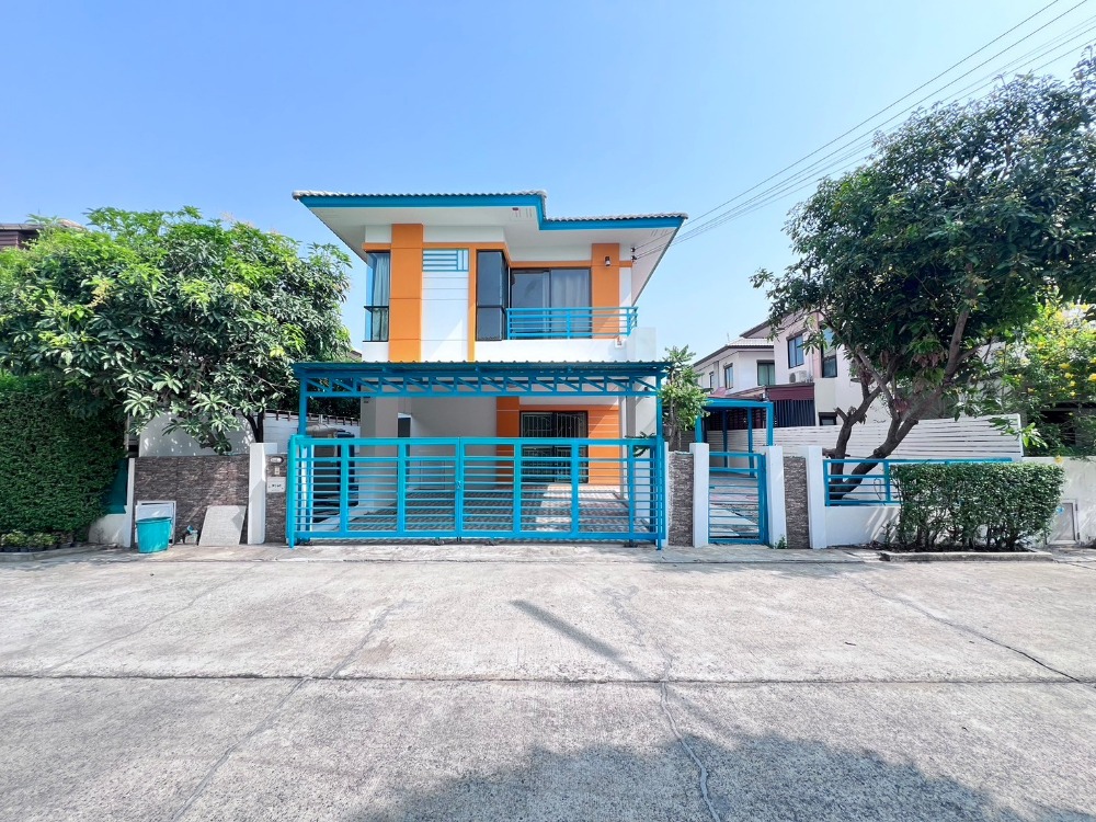 For SaleHousePathum Thani,Rangsit, Thammasat : Single house for sale, Baan Fah Piyarom, Lam Luk Ka, Khlong 6, Nesto, Pathum Thani, 2 floors, 50.81 sq m.