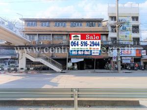 For SaleShophouseBang Sue, Wong Sawang, Tao Pun : Commercial building next to Prachachuen Road, suitable location for doing business, cheap price.