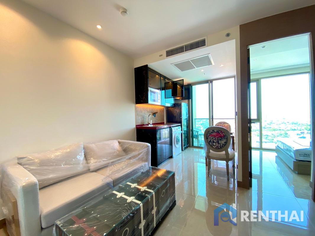 For SaleCondoPattaya, Bangsaen, Chonburi : Riviera ocean drive 1 bedroom 33 sqm 29th floor sqm sea view