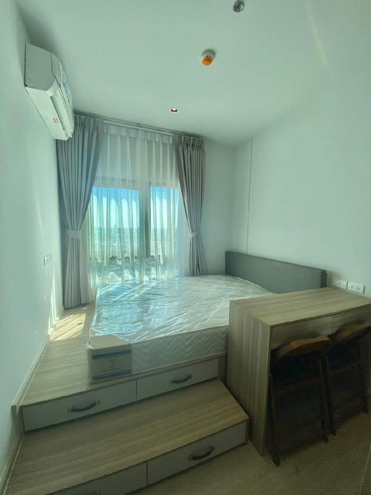 For RentCondoThaphra, Talat Phlu, Wutthakat : 🏙️For rent, beautiful room, brand new @ Altitude Unicorn Sathorn-Tha Phra, fully furnished, electricity, ready to move in, say hello 📲or Line : 0616395225