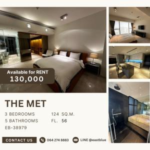 For RentCondoSathorn, Narathiwat : The Met for rent 130k