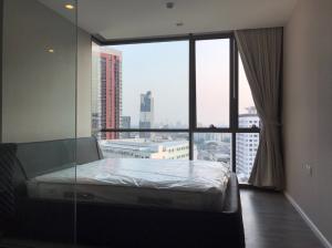 ให้เช่าคอนโดอ่อนนุช อุดมสุข : FOR RENT>> The Room Sukhumvit 69>> ชั้น 15 เฟอร์นิเจอร์ครบ ติดถนนสุขุมวิท ใกล้ BTS พระโขนง #LV-MO243