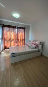 For RentCondoChokchai 4, Ladprao 71, Ladprao 48, : 🥝🥝 (Empty room) Condo for rent B.U. Chokchai 4 🥝🥝 5th floor, size 29 sq m., fully furnished, ready to move in.