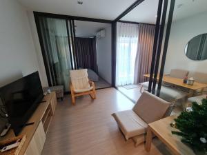 For RentCondoThaphra, Talat Phlu, Wutthakat : 👑 Life Sathorn Sierra 👑 Beautiful room for rent, 1Bed plus, size 35 sq m., fully furnished, ready to move in.