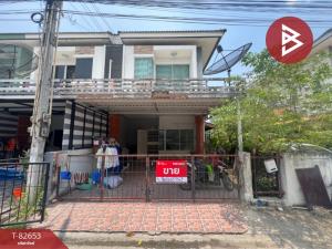 For SaleTownhousePattaya, Bangsaen, Chonburi : Townhome for sale, Prapatsorn Village 6 Nong Khakha-Phan Thong (Praphassorn6) Chonburi