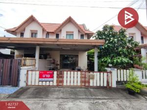 For SaleTownhousePattaya, Bangsaen, Chonburi : Semi-detached house for sale, Country Park Village 2, Bang Saen, Chonburi.