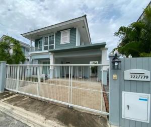 For SaleHouseSamut Prakan,Samrong : Single house for sale ✅ Villaggio Bangna ✅ Ready to sell immediately Khun Phat 093.5462979