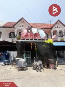For SaleTownhouseSamut Prakan,Samrong : Urgent sale, 2-story townhouse, Klompirun Village, Phraeksa.