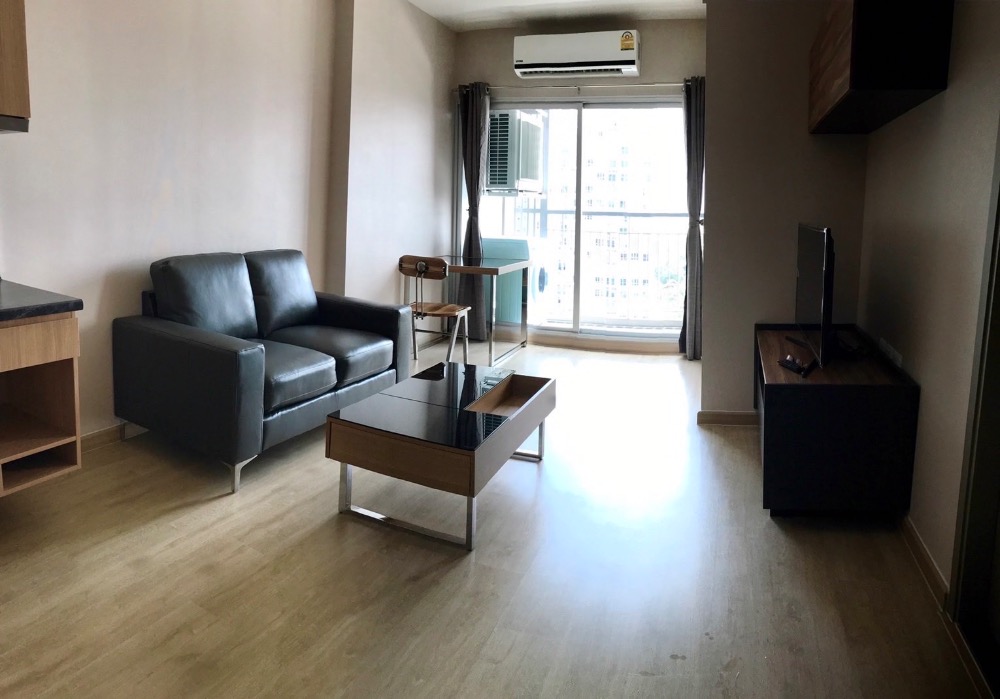 For RentCondoThaphra, Talat Phlu, Wutthakat : For rent The Tempo Grand 35 sq m. 1 bedroom, 16th floor, front building, fully furnished, ready to move in.