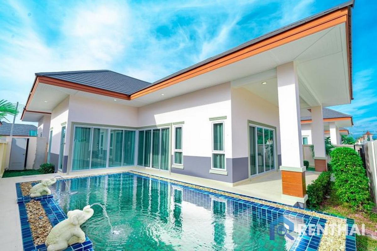 For SaleHousePattaya, Bangsaen, Chonburi : Pool villa for sale in Pattaya