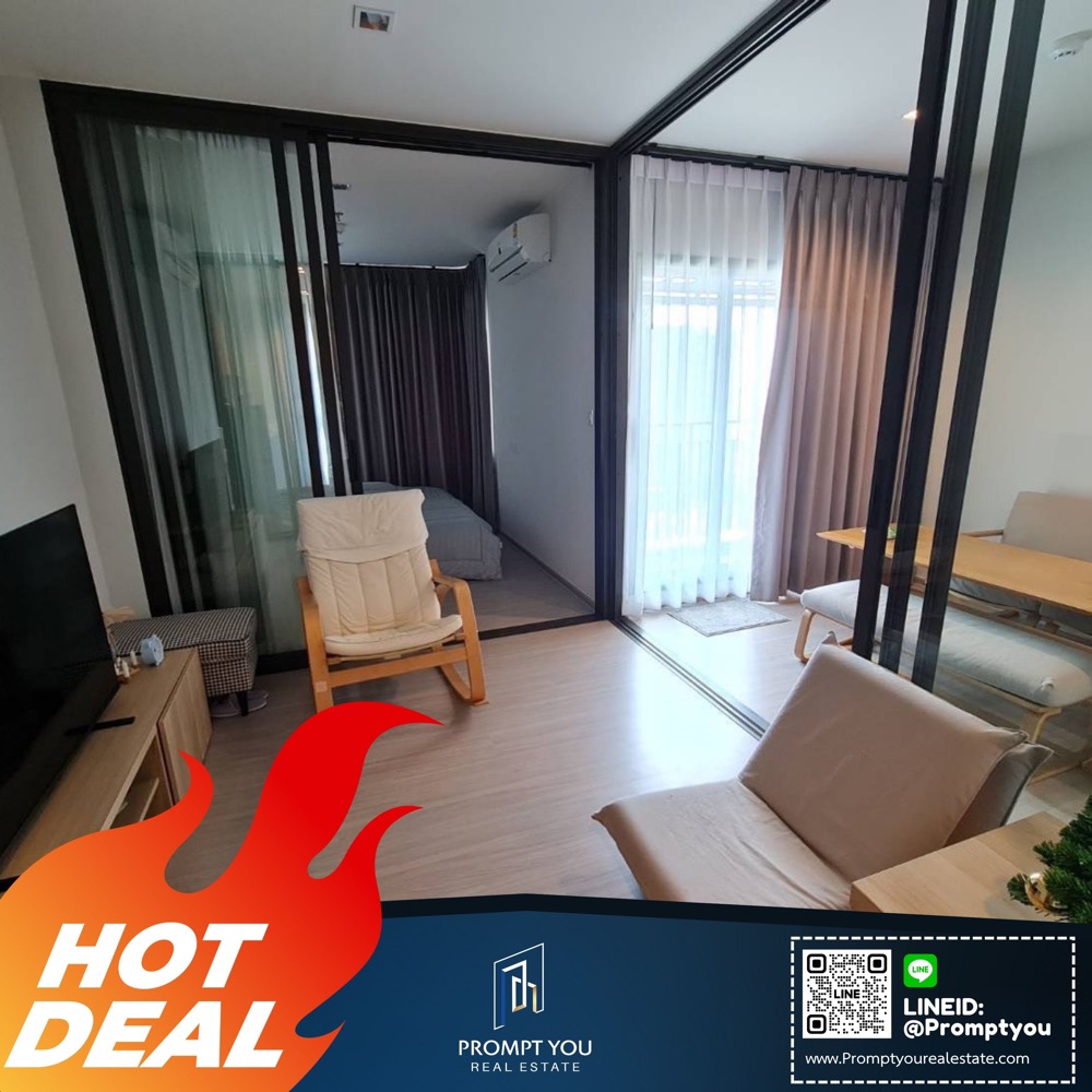For RentCondoThaphra, Talat Phlu, Wutthakat : For rent 🔥Life Sathorn Sierra 🔥 Beautiful room, fully furnished, high floor, ready to move in. //For more information, contact LineID 0854612454