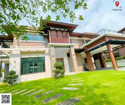 For SaleHouseEakachai, Bang Bon : Luxury detached house for sale Mankong Pavilion, Bang Bon 3, 150 square meters, modern style.