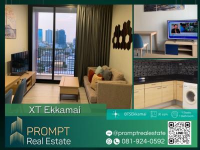 ให้เช่าคอนโดสุขุมวิท อโศก ทองหล่อ : PROMPT *Rent* XT Ekkamai - 30 sqm - #BTSEkkamai #Gateway Ekkamai