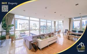 For SaleCondoWitthayu, Chidlom, Langsuan, Ploenchit : Athenee Residence for Sell, A Luxury condo on Ploenchit, 3 bed 3 bath, Fully Fur, close to BTS Ploenchit.