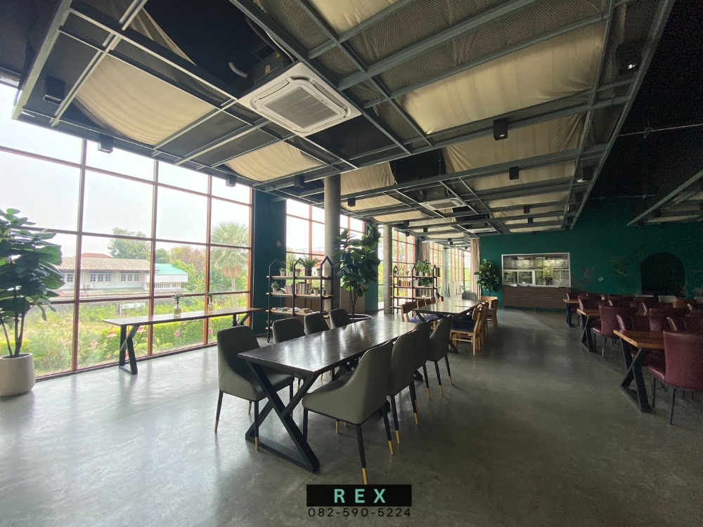 For RentRetailYothinpattana,CDC : For rent, area 490 sq m., lots of parking for restaurant/cafe/studio/showroom/sales office - Yothin Phatthana, near Chic Republic.