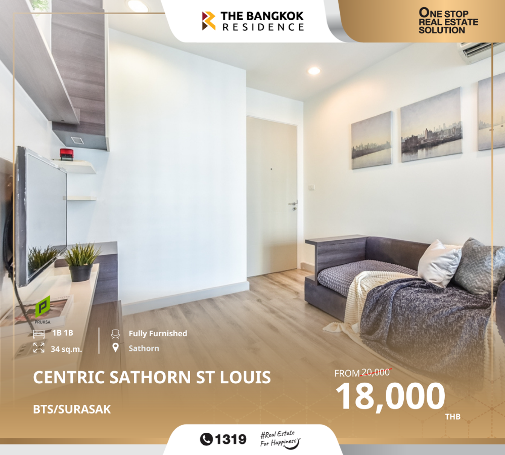 For RentCondoSathorn, Narathiwat : 🏡🌳 Condo Centric Sathorn-St. Louis, near BTS Surasak, meets the needs of living according to the lifestyle that suits you.