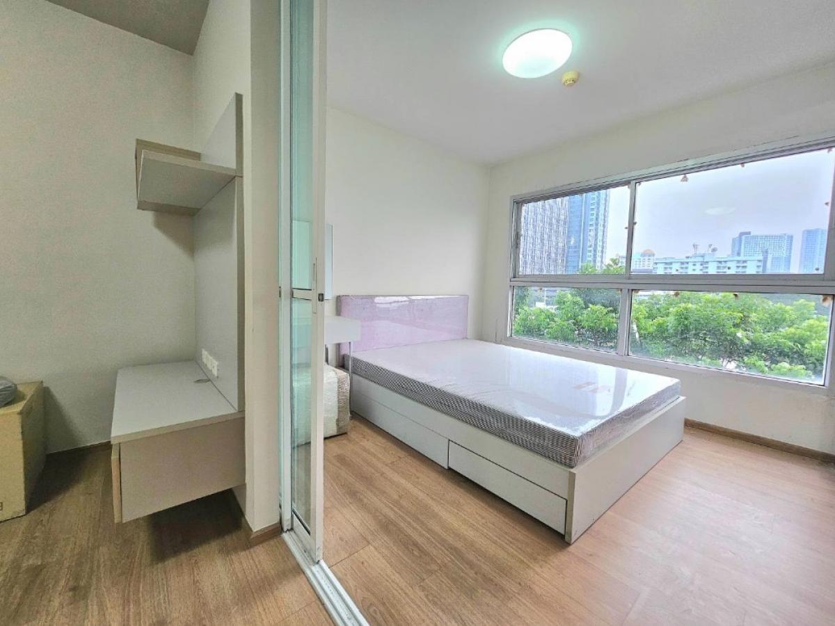For SaleCondoRamkhamhaeng, Hua Mak : ✅ Cheap sale, D condo Ramkhamheang, size 29 sq m, 1 bedroom, 1 bathroom, 4th floor, view outside the project, price 1,690,000 baht 🚇 Lam Sali Station 🛎 Hurry and reserve now 🎁 Free transfer ❣️ Cheapest in the project