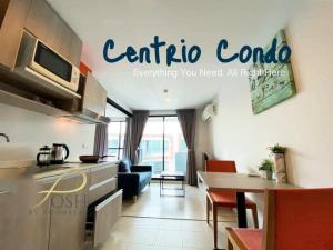For RentCondoPhuket : For rent CENTRIO CONDO (Centrio 🚩opposite Central) complete with furniture and electrical appliances.