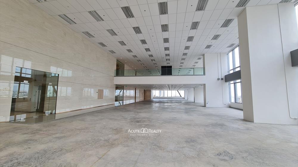For RentOfficeRatchathewi,Phayathai : Whole Floor Office Space for Rent at Spring Tower Double Volume 8 Meters High Ceiling