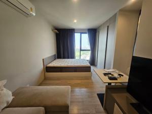 For RentCondoBangna, Bearing, Lasalle : Condo for rent, Ideo mobi sukhumvit eastpoint, fully furnished condo, ready to move in, close to BTS Bangna, only 250 meters!!