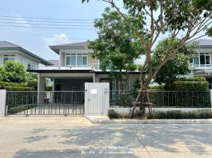 For RentHouseLadkrabang, Suwannaphum Airport : House for Rent, Mantana Bangna-Wongwaen, 4 bedrooms, beautiful decoration, ready to move in