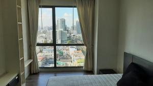 For RentCondoOnnut, Udomsuk : FOR RENT>> The Room Sukhumvit 62>> Building A, 19th floor, next to BTS Punrawi, fully furnished #LV-MO265
