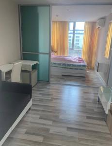 For RentCondoRamkhamhaeng, Hua Mak : TCU122  The Cube Ramkhamhaeng 89/2, 5th floor, city view, 28 sq m. Studio with room door, 1 bedroom, 1 bathroom, 6,000 baht. 099-251-6615