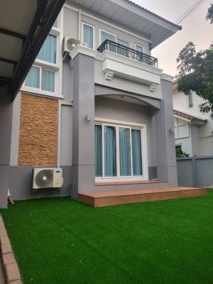 For RentHouseLadkrabang, Suwannaphum Airport : House for rent with pur Perfect Place Village