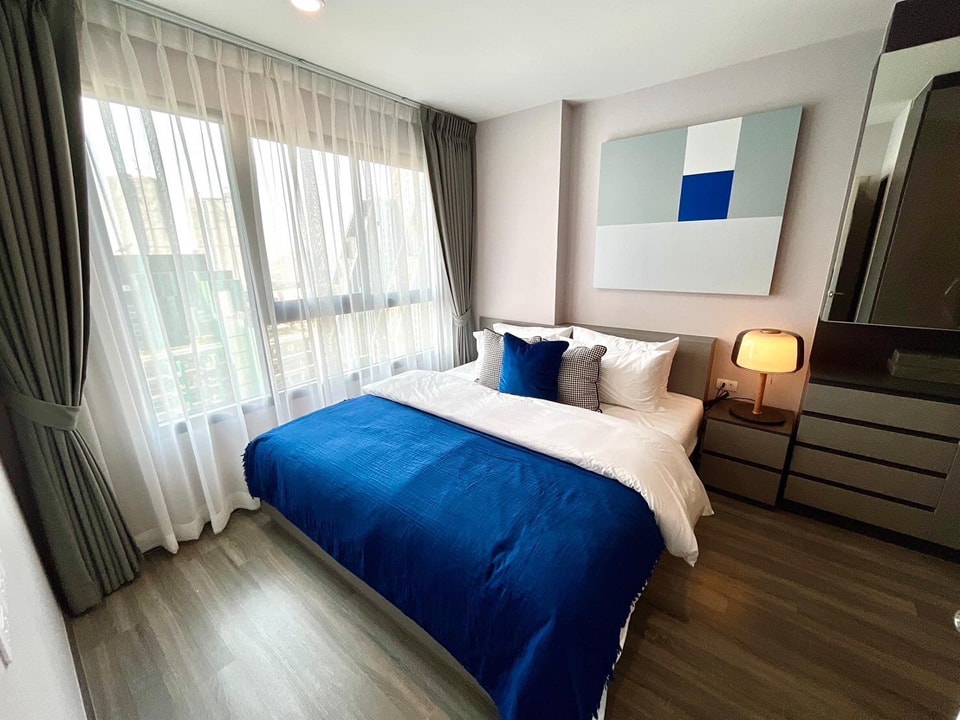 For RentCondoSiam Paragon ,Chulalongkorn,Samyan : ICS106  Ideo Chula Samyan, 24th floor, Building A, city view, 34.5 sq m, 1 bedroom, 1 bathroom, 28,000 baht. 095-392-5645