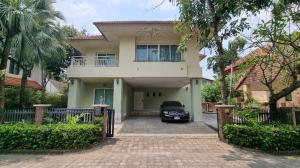For SaleHouseChaengwatana, Muangthong : 2-story detached house for sale, Nichada Thani, 77 sq m, good condition, special price