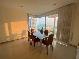 ให้เช่าคอนโดพัทยา บางแสน ชลบุรี สัตหีบ : for rent condo The palm wongamat beach front 5 bed 5 bath (S03-1774)