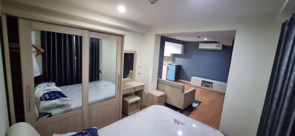 For RentCondoVipawadee, Don Mueang, Lak Si : 🥝🥝 (Empty room) Condo for rent, Park View Vibhavadi Laksi 🥝🥝 5th floor, size 33 sq m., fully furnished, ready to move in.