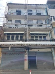 For RentShophouseRama3 (Riverside),Satupadit : BS1349 For sale and rent, 4-story building with goods delivery elevator. Soi Charoenrat 7, Rama 3 Road, suitable for a warehouse. sewing factory